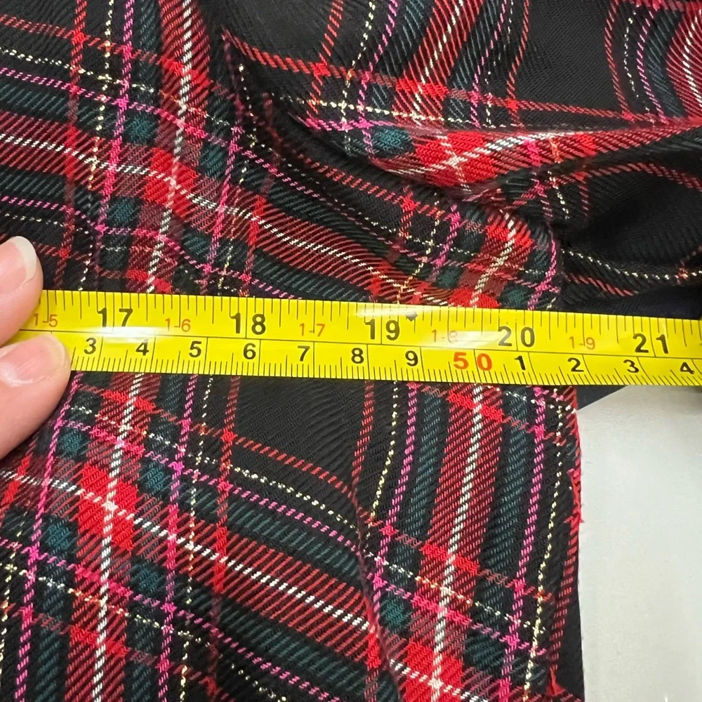 NWT Sp Plaid Blouse LOFT #ZZ